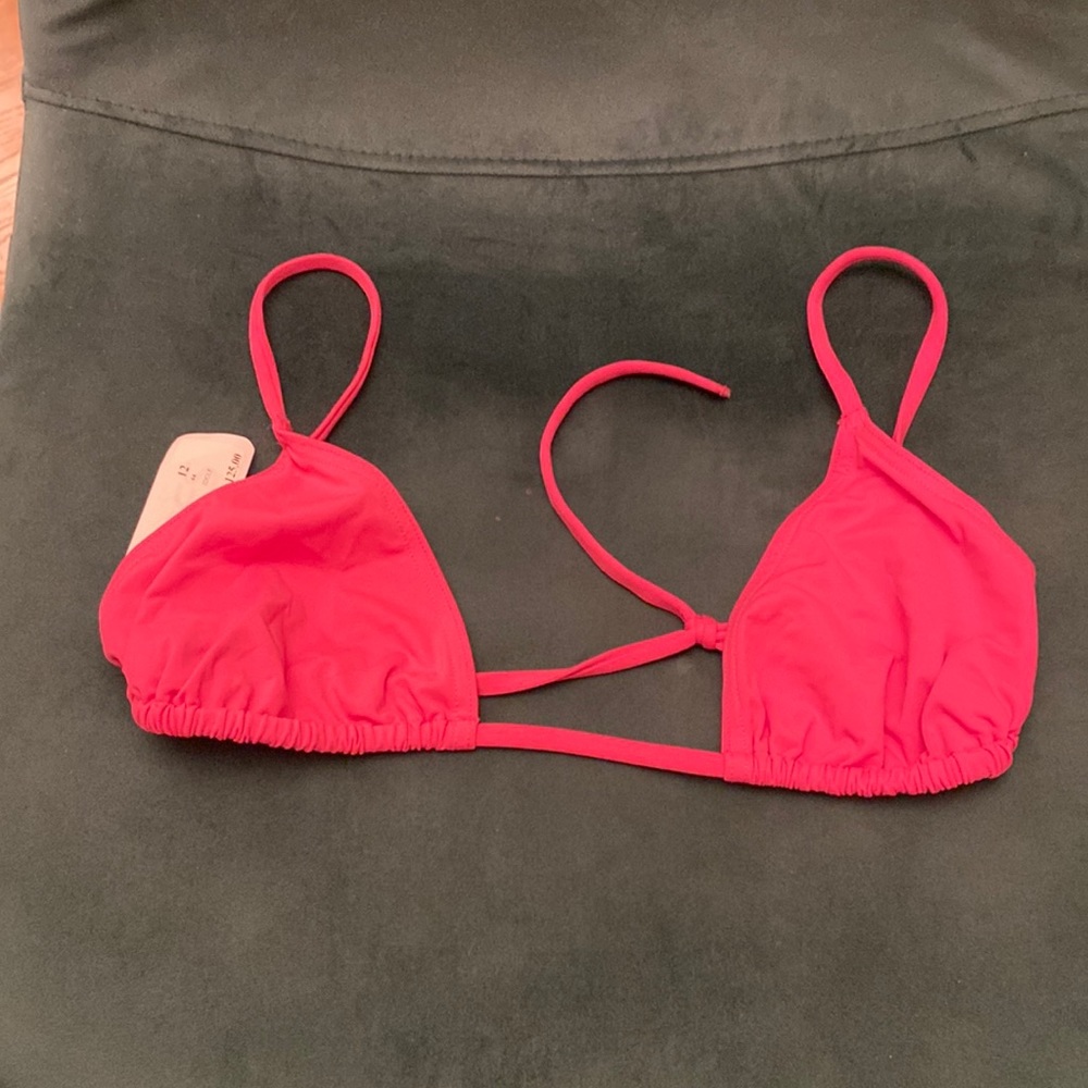 Eres pink string bikini top - new with tags